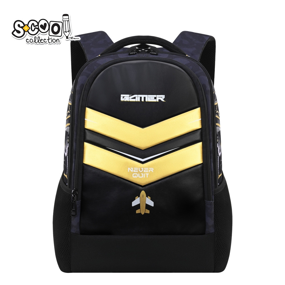 Ghiozdan ergonomic GAMER-NEVER STOP, 1 compartiment pricipal, 40x29x14 cm - imagine 9